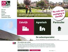 Tablet Screenshot of manenmach.nl